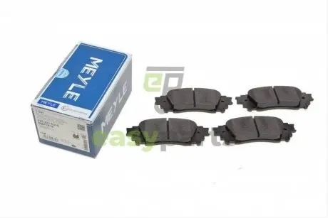 Колодки гальмівні (задні) Lexus NX 2.0/2.5 16V 14- MEYLE 0252215315