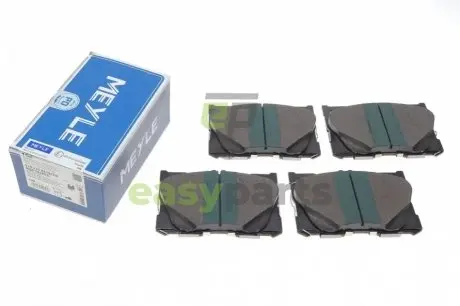Колодки гальмівні (передні) MB C-class (W205/S205/C205)/E-class (W213) 16- MEYLE 0252258618PD