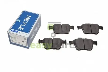 Колодки гальмівні (задні) Audi A3/VW Golf/Touran/Passat VI 1.0-2.0TDI/Skoda SuperB 12-(ATE) MEYLE 0252500916