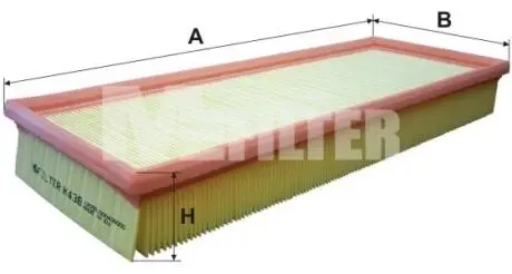 Воздушный фильтр M-FILTER K438