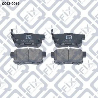 Фото колодки гальмівніі Q-fix Q0930019 Колодки гальмівніі Q-fix Q0930019