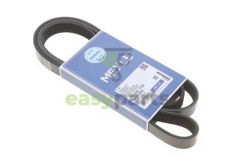 Ремінь генератора VW LT 2.5TDI 96-01/Peugeot Expert 1.9D/2.0HDI 98- (6PK1750) MEYLE 0500061750