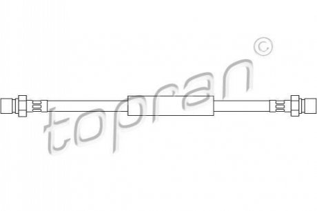 Тормозной шланг TOPRAN / HANS PRIES 103358