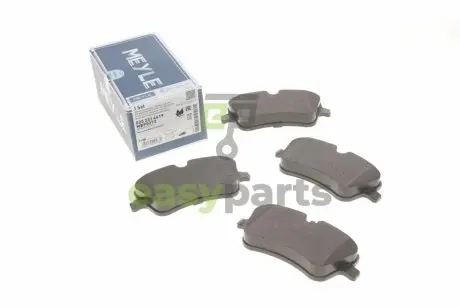 Колодки гальмівні (передні) MB C-class (W203/CL203/S203) 00-11 MEYLE 0252314419