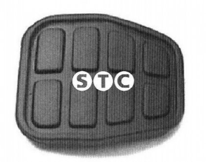 Педальные накладка, педаль тормоз STC T400864