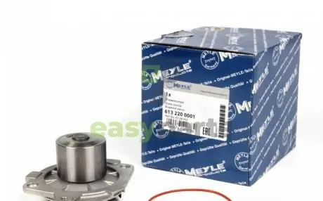 Помпа води Fiat Doblo 1.9D/JTD 01-/Opel Astra H/Vectra C/Zafira B 1.9CDTI 04-/Suzuki SX4 06- MEYLE 6132200001