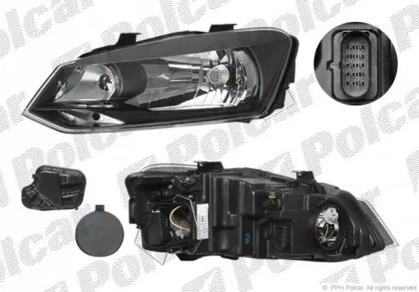 Фара основная Polcar 953309E