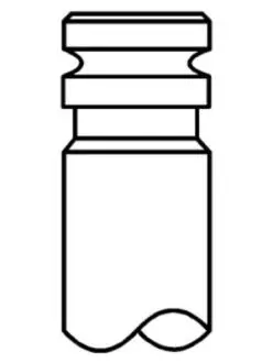 Клапан впускний MACK R. V. I MIDR 06.24.65 Euro 2 43x9, 5x176, 7 кут 20 град 43x9.5x176.7 MAHLE / KNECHT 209 VE 31350 000