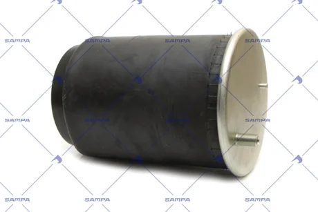 Фото пневморесора підвіски RVI 320X412 стакан металевий 4912np10 з одним штуцером SAMPA SP 554912-K01 Пневморесора підвіски RVI 320X412 стакан металевий 4912np10 з одним штуцером SAMPA SP 554912-K01