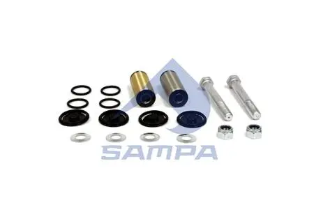 Ремонтний комплект ресори RVI 20X44, 5x104 є окремо кришки 19050 і 015.058 SAMPA 080.576