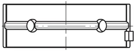 Вкладыши коренные (1 шея) 0.25 MAN D2555/56/65/66/D2866/MB OM441/OM447 MAHLE / KNECHT 001 HL 10220 025