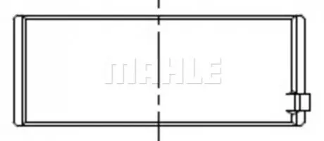 Вкладыши шатунные (1шея) STD MB M906 / OM 900/902/904/906/907/924/926 MAHLE / KNECHT 001 PL 21330 000