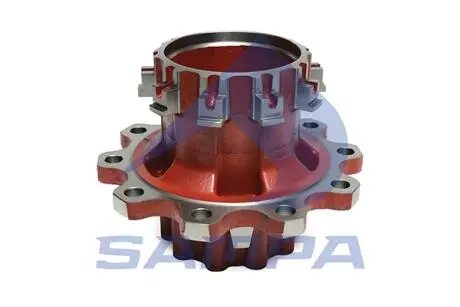 Фото ступиця колеса, DAF, 24,9/148x148/381/287, Маточина без підшипників SAMPA 050.298/1 Ступиця колеса, DAF, 24,9/148x148/381/287, Маточина без підшипників SAMPA 050.298/1