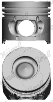 Поршень RENAULT 76.0 K9K PIN 25X60 EURO 3 TRAPEZ 06/01-> NURAL 87-123400-00