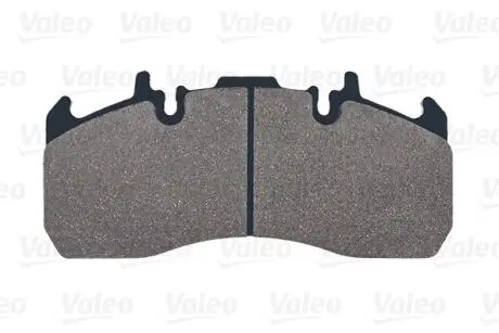 Колодки тормозные, с монтажным комплектом WVA 293173 Valeo 882244