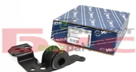 Сайлентблок важеля (переднього/ззаду) Fiat Doblo 01- (L) MEYLE 214 610 0022