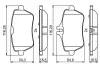 Колодки гальмівні (задні) MB S-class (W222/V222/X222/C217) 13- BOSCH 0986494790 (фото 2)