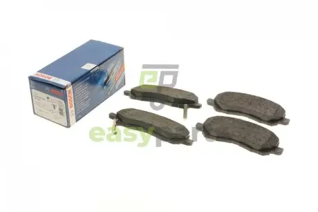 Колодки гальмівні (передні) Citroen C4/Peugeot 4008 12-/Mitsubishi Lancer/Outlander 03-/Jeep/Dodge BOSCH 0986495253