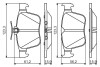 VW К-т задніх гальм. колодок Golf VII, AUDI A3 13- BOSCH 0986495346 (фото 5)