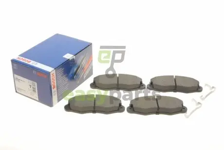 Колодки гальмівні (передні) Ford Transit 85-00/Transit Tourneo 94-12 BOSCH 0986494292
