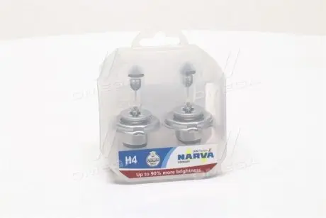 К-кт автоламп H4 RP90 12V 60/55W P43t NARVA 48003S2
