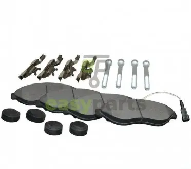 Гальмівні колодки пер. Jumper/Ducato/Boxer 06- (1.1-1.5t) JP GROUP 4163603910