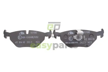 Фото колодки гальмівні (задні) BMW 5 (E39) 95-04 ATE 13.0460-7090.2 Колодки гальмівні (задні) BMW 5 (E39) 95-04 ATE 13.0460-7090.2