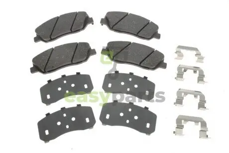 Колодки гальмівні (передні) Hyundai Santa Fe 2.0-2.7 05-/ Kia Sorento 2.0-2.4 09-15 ATE 13.0460-5777.2