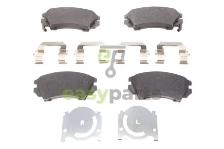Колодки гальмівні (передні) Opel Astra J 12-/Insignia 08- (Mando) ATE 13.0460-5612.2