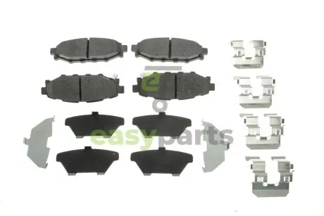 Колодки гальмівні (задні) Subaru Forester/Impreza 08-/Legacy 03-14/Outback 03-/Toyota GT 12- ATE 13.0460-5669.2