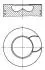 Фото 1 - поршень DAF 130.0 XE250/280/315/255M Euro2 MAHLE / KNECHT 213 70 00 Поршень DAF 130.0 XE250/280/315/255M Euro2 MAHLE / KNECHT 213 70 00 (фото 1)