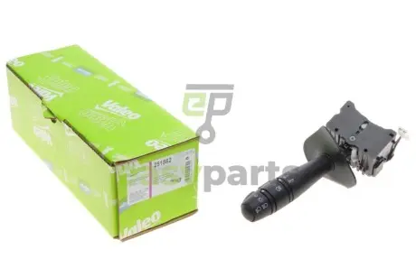 Перемикач підрульовий Renault Kangoo 97- (L) (повороти/світло/туманки) Valeo 251562