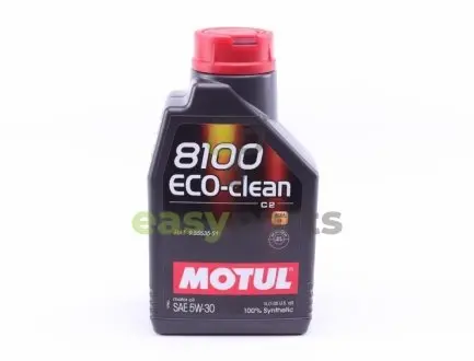 Фото олива моторна 8100 Eco-Clean 5W-30, 1л. MOTUL 841511 / 101542 Олива моторна 8100 Eco-Clean 5W-30, 1л. MOTUL 841511 / 101542