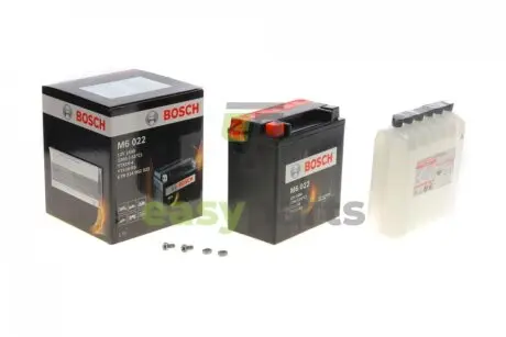 Фото 1 - акумуляторна батарея 12Ah/220A (150x87x161/+L) (AGM) (мото) замінено на 0986FA1240 BOSCH 0092M60220 Акумуляторна батарея 12Ah/220A (150x87x161/+L) (AGM) (мото) замінено на 0986FA1240 BOSCH 0092M60220 (фото 1)