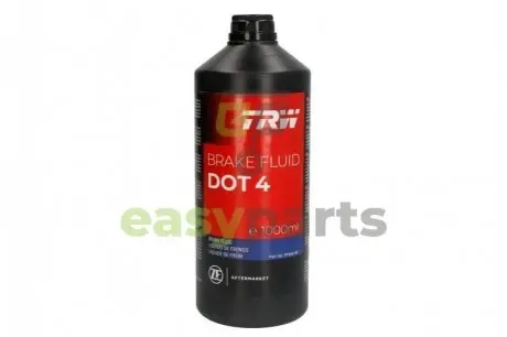 Рідина гальмівна DOT 4 1л TRW PFB401SE (фото 1)