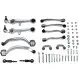 Ричаг пiдвiски к-т d=24.5mm грубший палець 8D0498998, 8D0498998B, TC1300KIT JP GROUP 1140100110 (фото 1)