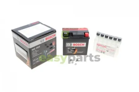 Аккумулятор сухозаряженный AGM 4Ah 80А BOSCH 0092M60040 (фото 1)