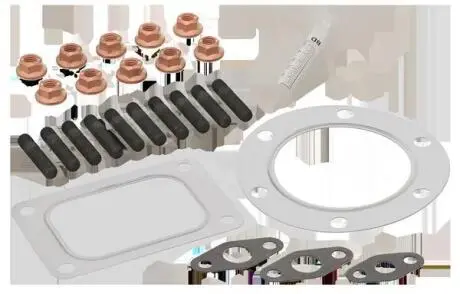 Фото 1 - монтажний комплект, турбонагнітач MAHLE / KNECHT 213 TA 17132 000 Монтажний комплект, турбонагнітач MAHLE / KNECHT 213 TA 17132 000 (фото 1)