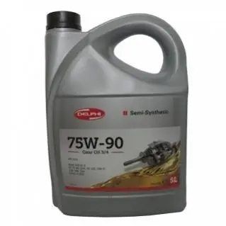 Олива транс 75W90 5L GEAR OIL 5/4 API GL5 Delphi 25067331