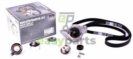 Комплект ГРМ + помпа Audi A4/VW Passat 2.5TDI 97-05 (всередині CT1015) HEPU PK05620TH (фото 1)
