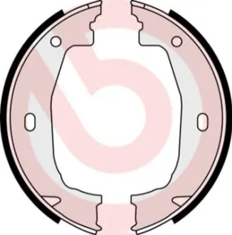 Колодки гальмівні барабанні (комплект 4 шт) BREMBO S06510