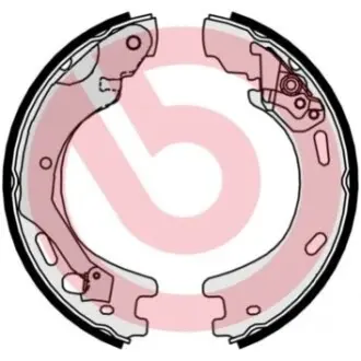 Колодки гальмівні барабанні (комплект 4 шт) BREMBO S44509