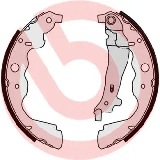 Колодки гальмівні BREMBO S68546