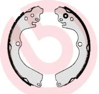 Колодки гальмівні барабанні (комплект 4 шт) BREMBO S78505