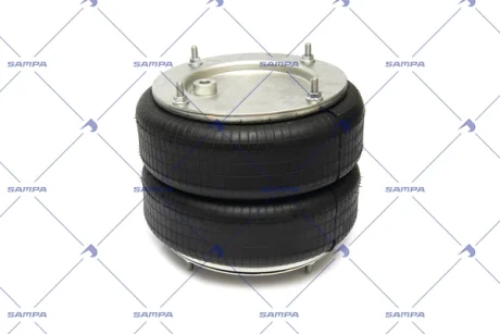 Пневморессора подвески ROR 305x270 SAMPA SP 55305-2F (фото 1)