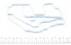 Комплект прокладок (верхній) Renault Kangoo 1.6 16V 01- K4M VICTOR REINZ 02-31675-01 (фото 2)