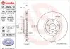 Гальмівний диск пер. Q5/A4/A6/A6/A7/A5/Q5/A4 08- BREMBO 09.B822.11 (фото 1)
