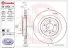 Гальмівний диск зад. Range Rover 12- BREMBO 09.B504.11 (фото 1)
