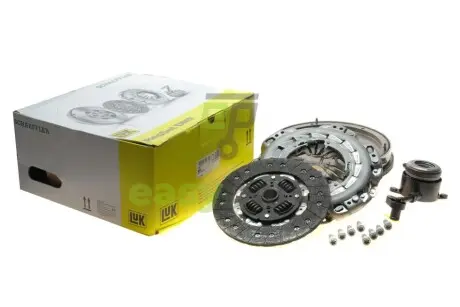 Демпфер + комплект зчеплення +вижимний MB Sprinter 2.2CDI OM646 06- LuK 600 0260 00