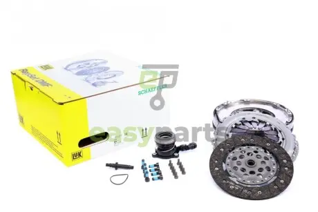 Демпфер + комплект зчеплення Opel Combo 1.3 CDTI 16V, 03-10, 51/55kw LuK 600 0164 00